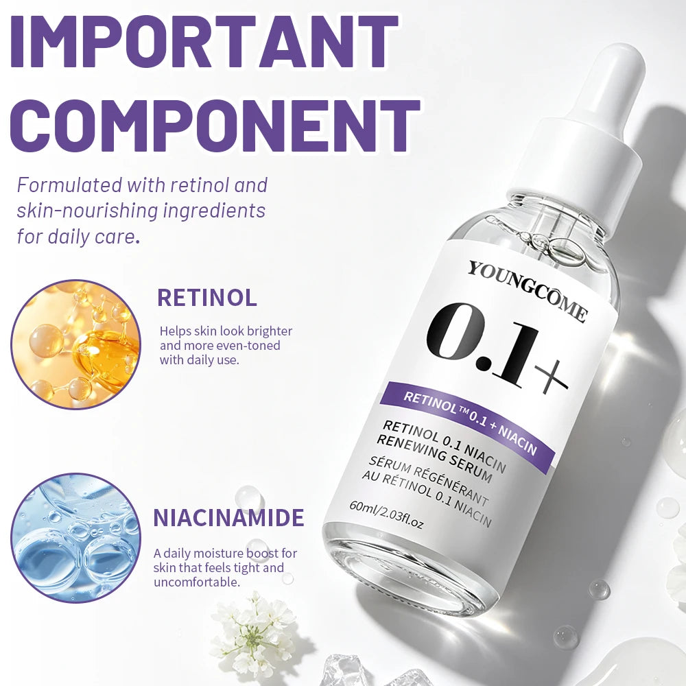 0.1% Retinol + Niacin Facial Renewing Serum