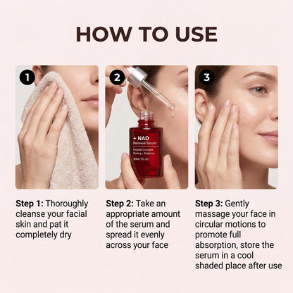 NAD Renewal Peptide Complex Face Serum