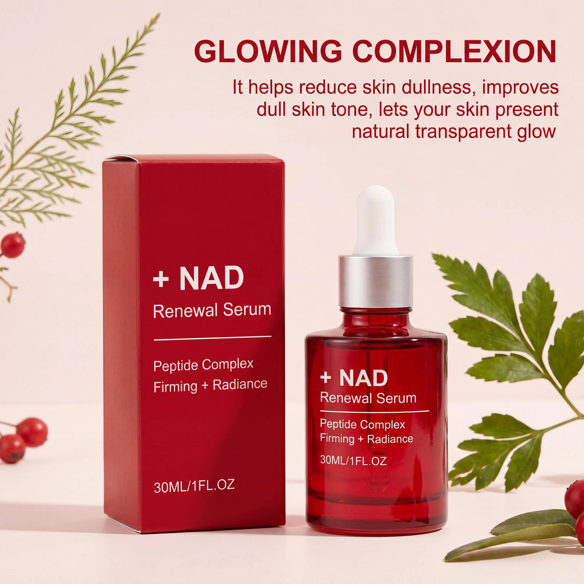 NAD Renewal Peptide Complex Face Serum