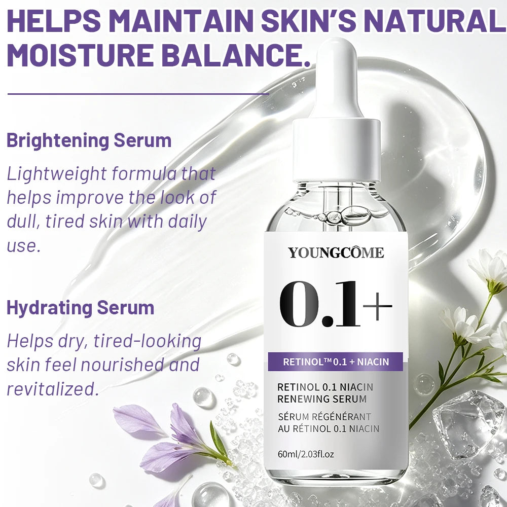 0.1% Retinol + Niacin Facial Renewing Serum