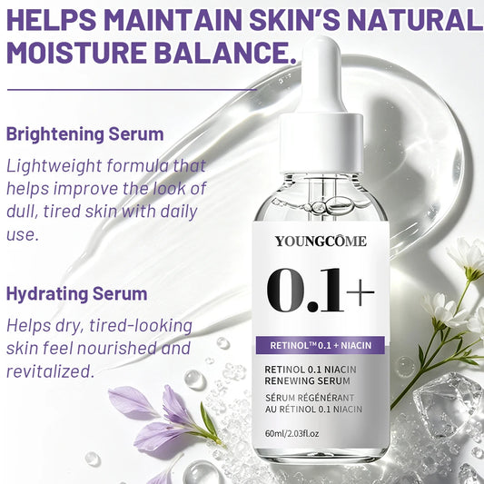 0.1% Retinol + Niacin Facial Renewing Serum