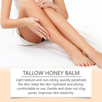 Whipped Beef Tallow Honey Balm Moisturizing Face Body Cream