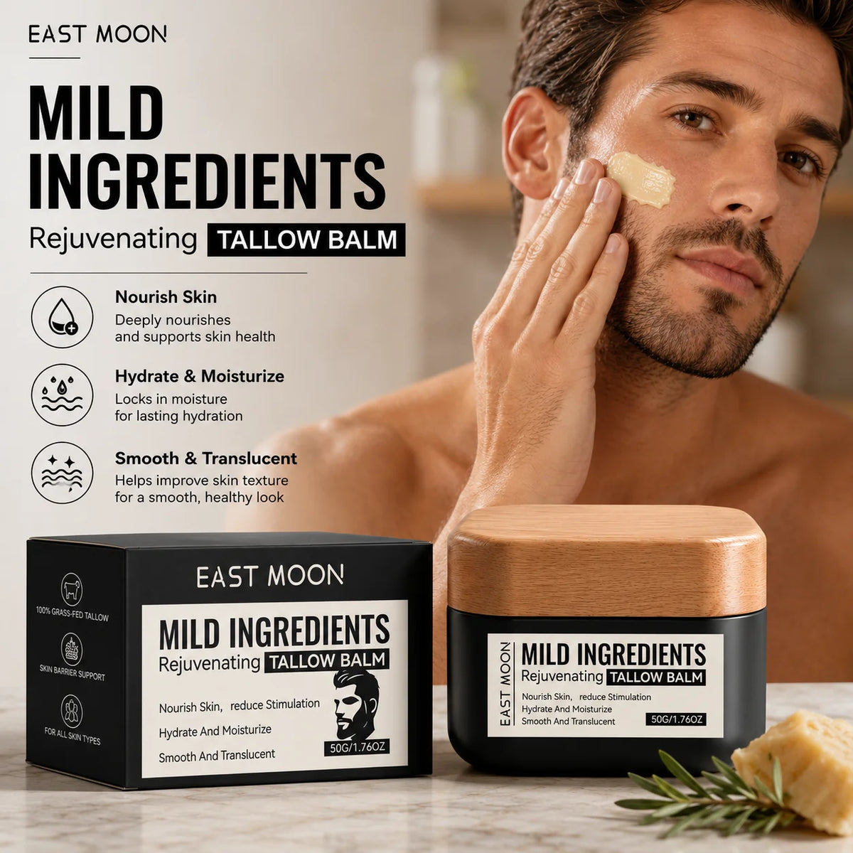 Rejuvenating Tallow Balm Moisturizer